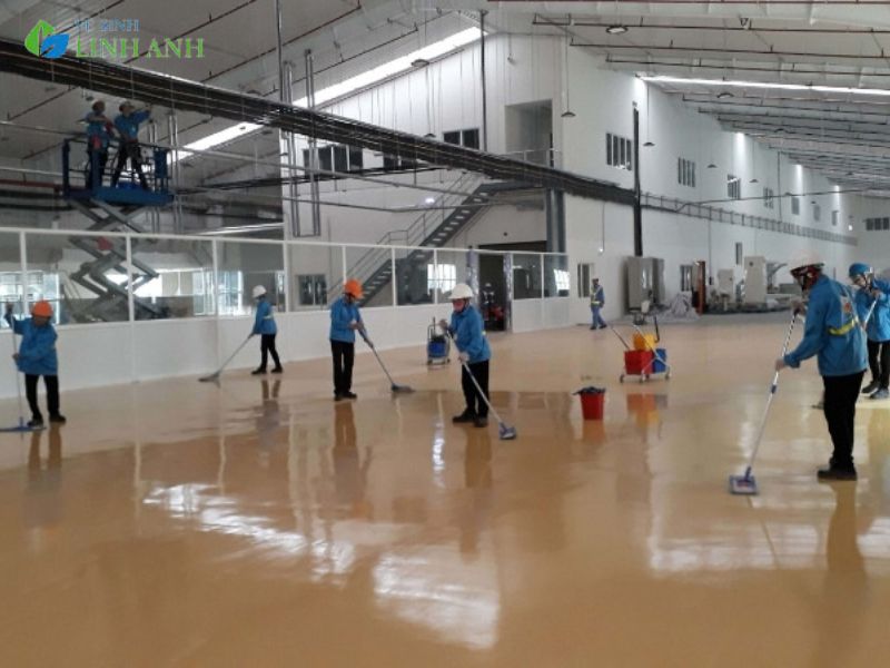 Các lĩnh vực cần dịch vụ vệ sinh công nghiệp tại Hà Nội