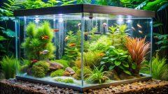 Tối ưu bố cục và vật liệu trang trí bên trong bể