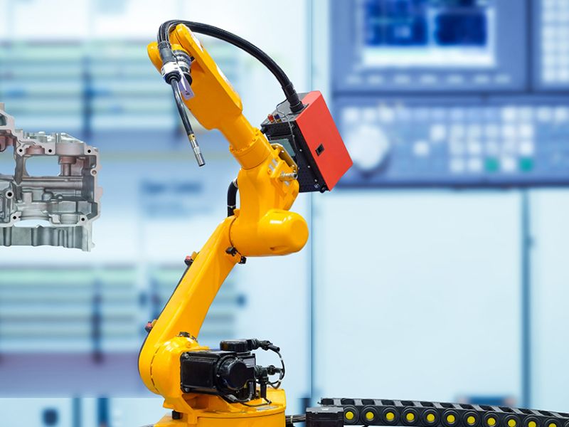 Ứng dụng thực tế của robot tự động hóa trong nhà máy