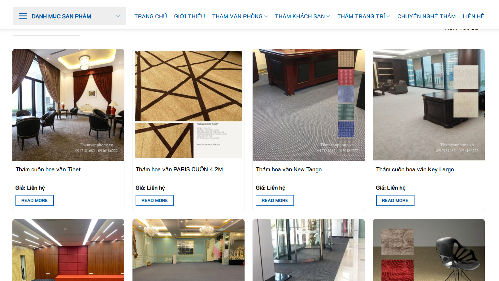 Thảm Văn Phòng – Hệ sinh thái thảm cho công trình lớn