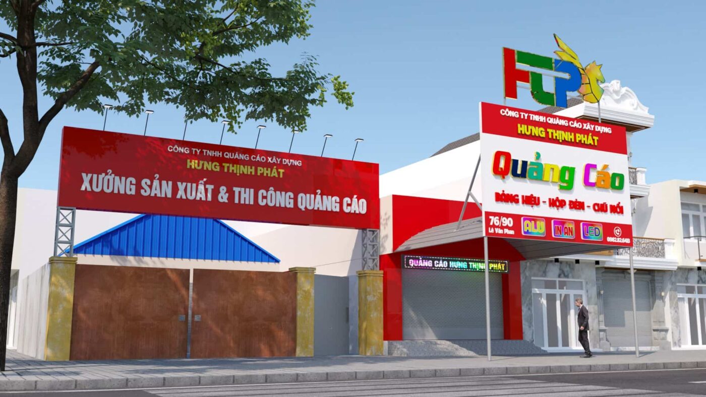 Ngành quảng cáo và gia công bảng hiệu